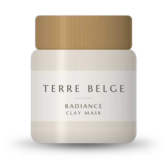 Radiance Clay Mask, gezichtsmasker met rode klei voor de normale huid