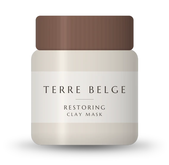 Restoring Clay Mask, gezichtsmasker met rode klei voor een droge huid