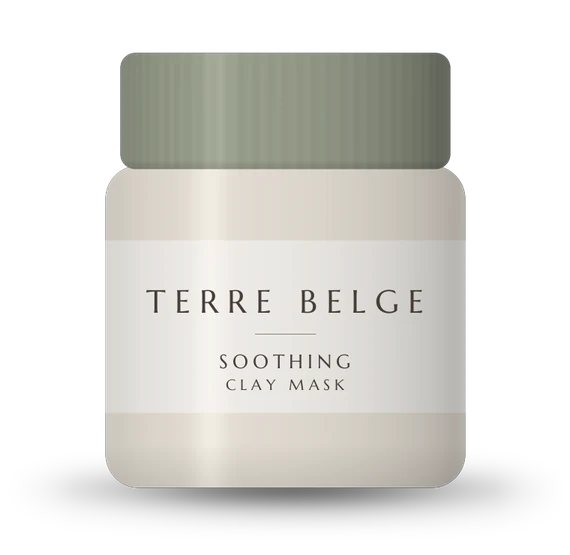 Soothing Clay Mask, gezichtsmasker met rode klei voor een gevoelige huid
