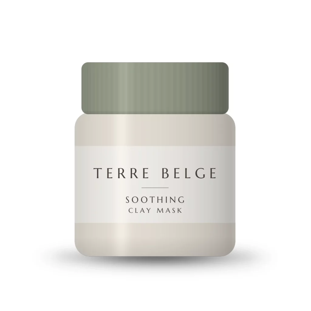 Soothing Clay Mask, gezichtsmasker met rode klei voor een gevoelige huid
